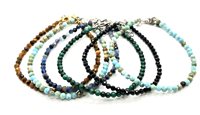 Bracciale Domar Bracciali pietre naturali in Argento Malachite BRAR-236-280